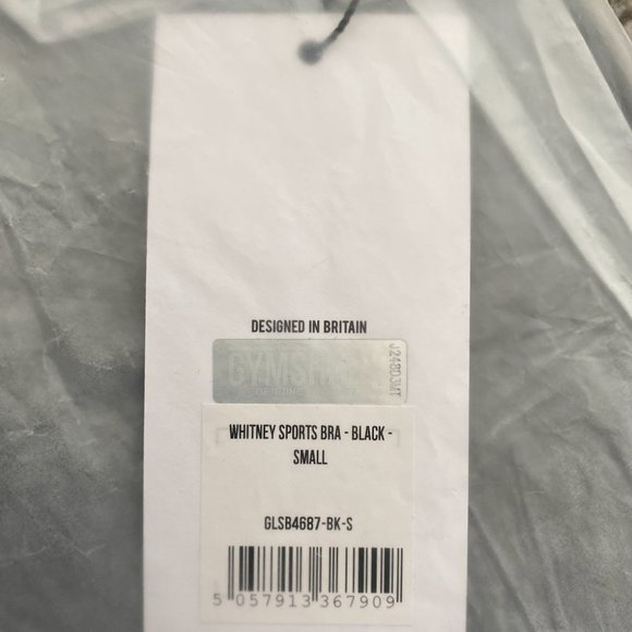 Whitney Simmons x Gymshark Black Sports Bra 2.0 - Picture 6 of 6
